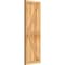 Ekena Millwork Framed Board-n-Batten Shutters w/Z-Bar, Rough Sawn Western Red Cedar, 16 1/8W x 46H, PR RBF06Z16X046RWR - alternate 2